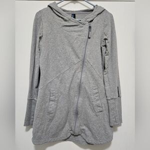 Mondetta Asymmetrical Zip Tunic Hoodie